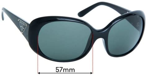 Prada SPR27L 57mm Replacement Lenses by 